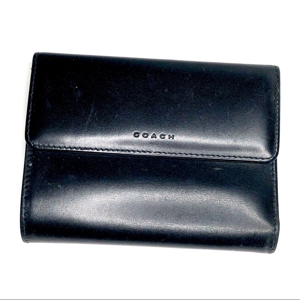COACH Black Wallet